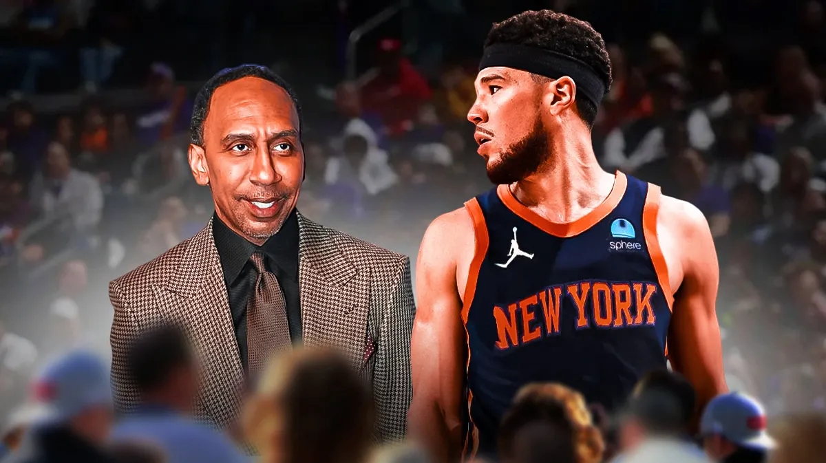 NBA传闻：斯蒂芬·A·史密斯声称德文·布克“想去纽约”